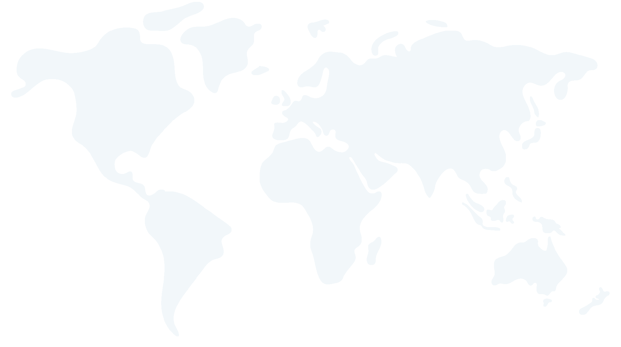 Mapa Mundi com olhos mostrando a presença do Grupo Santillana